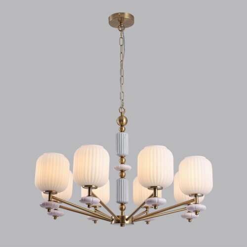 Люстра «LUMION» 8334/8, серия: ALEGRA (крепление на планке). Фото 2.