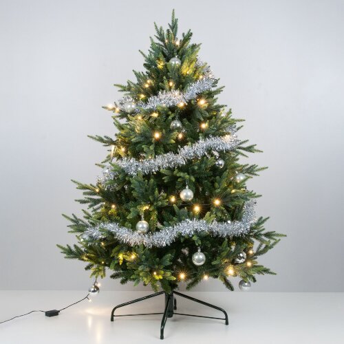 Новогодняя гирлянда нить теплый белый 10м IP20 - Фото 5