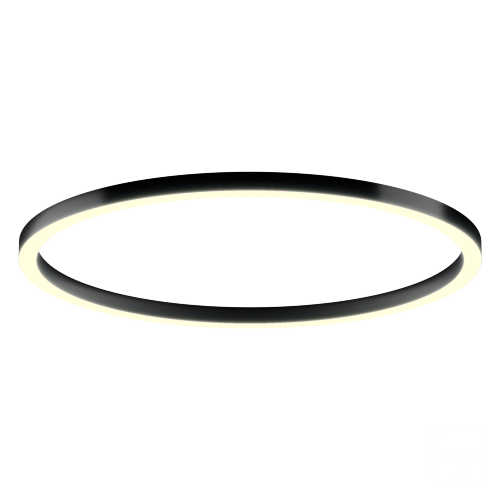 Светильник 6063 кольцо (RAL9005/1050mm/LT70 — 3K/99W) - фото 1