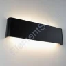 Светильник настенный светодиодный JH-BD-B02 DHL23 (220V, 12W, черный корпус, warm white) - фото.