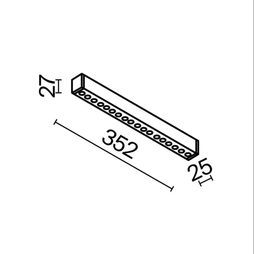 Трековый светильник Точки / Points Radity 2700-6500K 18Вт 36° Dim Smart (Белый) TR082-4-18WTW-M-W - фото