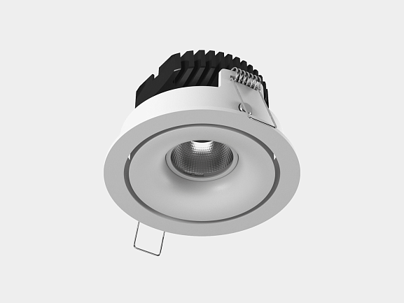 'Корпус светильника потолочный встраиваемый  наклонный, COMBO11-WH, Белый, IP20, COMBO11-WH - фото