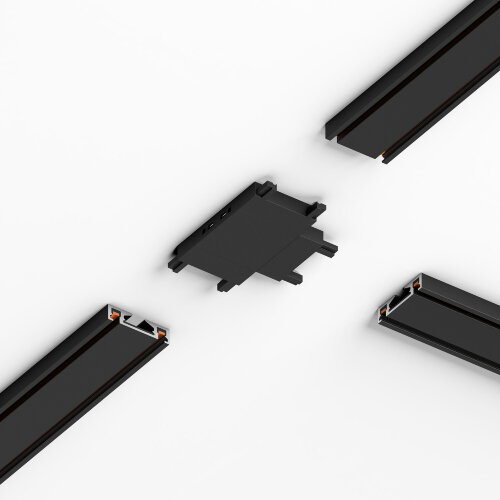 Четырёхсторонний соединитель для накладного шинопровода Flat Magnetic - Фото 5