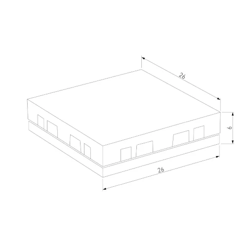 Четырёхсторонний соединитель для накладного шинопровода Flat Magnetic 85003/00 - фото 10