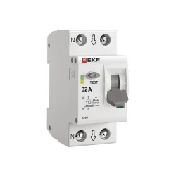 Устройство защиты от дугового пробоя (УЗДП) 1P+N 32А PROxima EKF afdd-2-32-pro