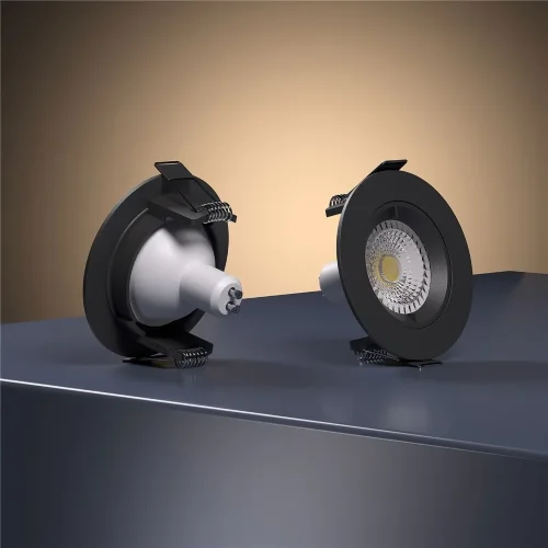 Светильник встраиваемый Minnie GU10 черный 25056/01 - фото 3