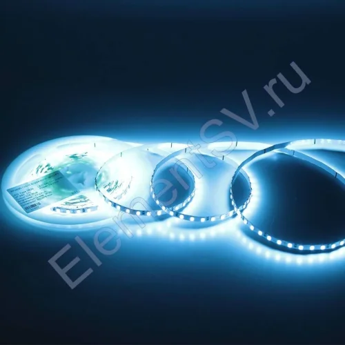 Светодиодная лента Standart Pro class, 2835, 120 led/m, 5mm, без скотча, Turquoise, 24V, IP20, SL11 - фото.