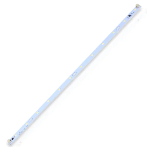 Светодиодная линейка 2835, 12 led, 220V, 6W, 450mm, D186, day white - фото III