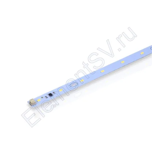 Светодиодная линейка 2835, 12 led, 220V, 6W, 450mm, D186, day white - фото 2.