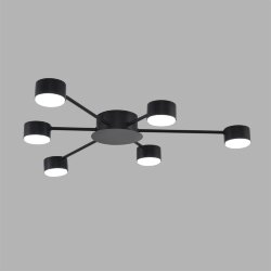 Люстра «LUMION» 8344/6C, серия: TORINA (крепление на планке) - -