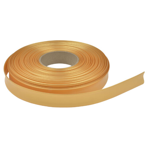 UIS-R100 22,8/11/050 PEARL GOLD ROLL Термоусадочная трубка, рулон 50м. Диаметр до усадки 22,8мм, после 11мм. Жемчужное золото. ТМ Uniel - фото