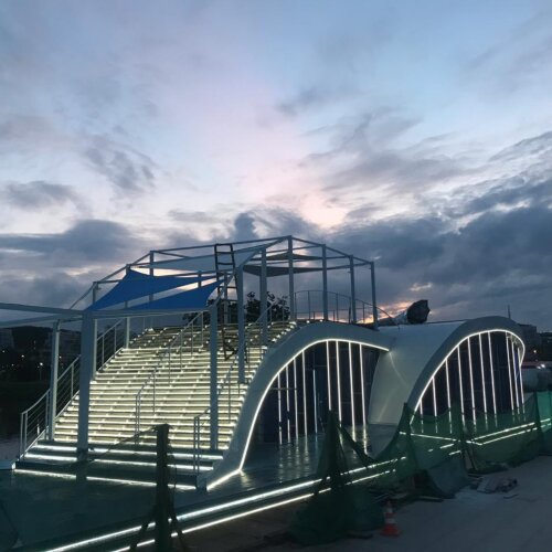 ULS-N21-2835-120LED-m-8mm-IP67-220V-8W-m-50M-DW Светодиодная гибкая герметичная лента, NEON, Бобина 50 м, Дневной свет 6500К. - фото 4