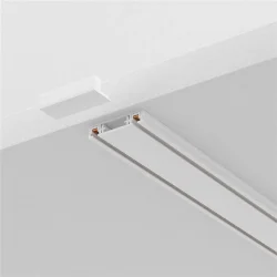 Шинопровод 2м Radity с заглушками в комплекте накладной белый (Белый)