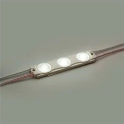 Модуль светодиодный ELF 3SMD диод 2835, с линзой, 160гр.,12В, IP 65, STD, белый