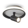 Потолочный светильник FR6040CL-L14B Нео / Neo 13 Вт LED с пультом ДУ (Черный) FR6040CL-L14B - фото 2