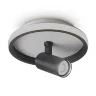 Потолочный светильник FR6040CL-L14B Нео / Neo 13 Вт LED с пультом ДУ (Черный) FR6040CL-L14B - фото 5