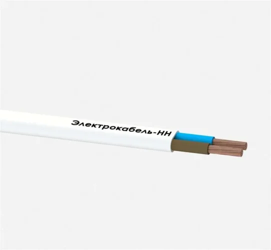 Провод ПБВВГ 2х2.5 250В Б (уп.100м) ЭЛЕКТРОКАБЕЛЬ НН 000007143 - фото