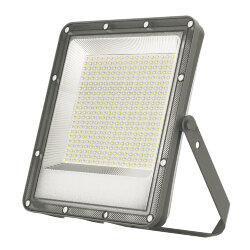 ULF-F51D-300W-6500K IP65 200-240V GREY Прожектор светодиодный, Дневной свет 6500K, Угол 90 градусов, Корпус серый, TM Uniel