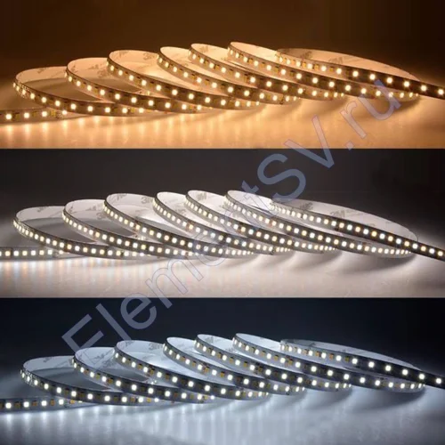 Светодиодная лента Class Premium, 2835 168 led/m, CCT (white/warm white), 24V, IP20, А44 - фото 2.