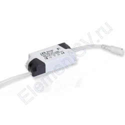 Светодиодный драйвер HXS08-12W PS12 (220V, 25-42V, 12W, 300mA)
