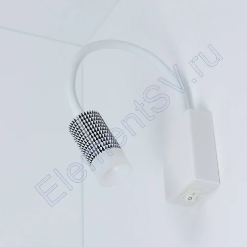 Светильник светодиодный прикроватный DH19 (220V, 5W, warm white, белый корпус) - фото 2.