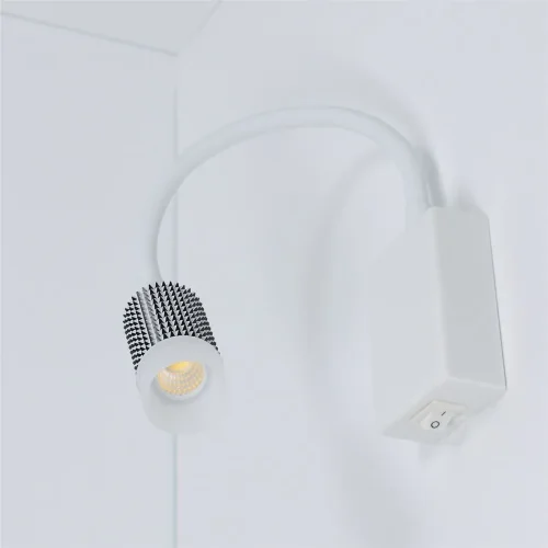 Светильник светодиодный прикроватный DH19 (220V, 5W, warm white, белый корпус) - фото III