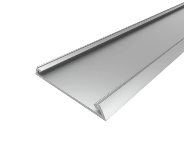 Профиль накладной алюминиевый LC-LP-0647-2 Anod - фото