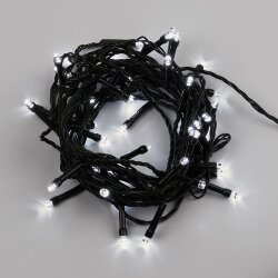 ULD-S0500-050-DGA WHITE IP20 Гирлянда светодиодная, 5м, 50 светодиодов, Белый свет, Провод зеленый