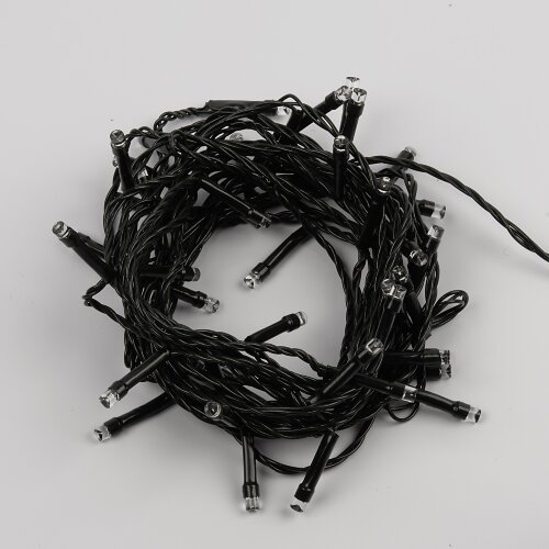 ULD-S0500-050-DGA WHITE IP20 Гирлянда светодиодная, 5м, 50 светодиодов, Белый свет, Провод зеленый - фото 4