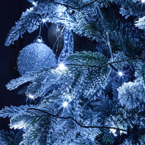 ULD-S0500-050-DGA WHITE IP20 Гирлянда светодиодная, 5м, 50 светодиодов, Белый свет, Провод зеленый - фото 6