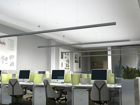 Светильник потолочный NX серебро, DL-GRANAT-P-60-SL-NW-DALI. Фото 6