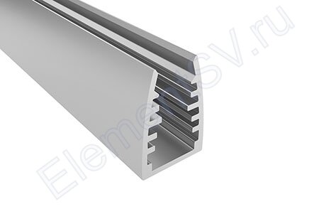 Профиль алюминиевый для стекла 4L-1318-G ANOD