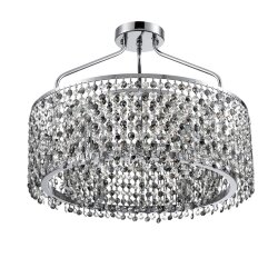 Люстра потолочная «LUMION» 8244/6C, серия: LAYLA (крепление на планке) - -