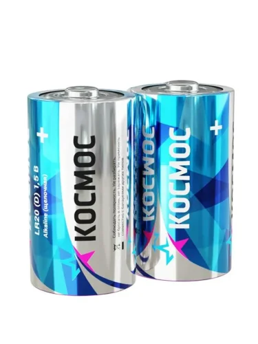Элемент питания LR20 (уп.2шт) Космос KOCLR20MAX2S - фото