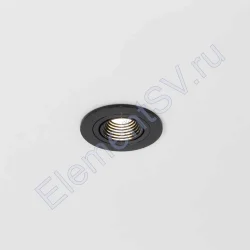 Светодиодный светильник встраиваемый 65 Series black housing BW202 (3W,220V,day white)