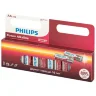 Элемент питания алкалиновый AA/LR6 1.5В Power (блист. 12шт) Philips Б0064661 - фото