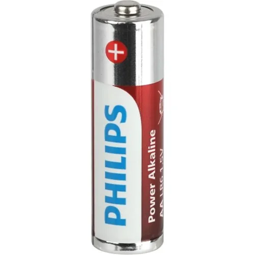 Элемент питания алкалиновый AA/LR6 1.5В Power (блист. 12шт) Philips Б0064661 - фото 3
