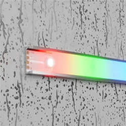 Светодиодная лента 12В 5050 7,2Вт/м RGB 5м IP65 (Белый)