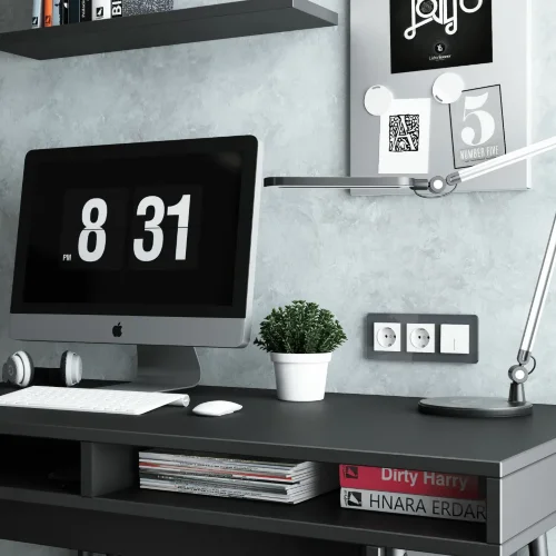 Розетка с заземлением и шторками (белый матовый) W1171161 - фото 5