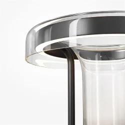 Напольный светильник (торшер) Ikebana 3000К 24Вт (Черный)