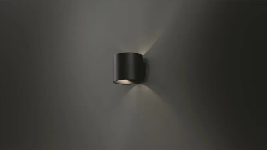 Настенный светильник (бра) Ронд / Rond G9х1 (Черный) C066WL-01B - фото 4