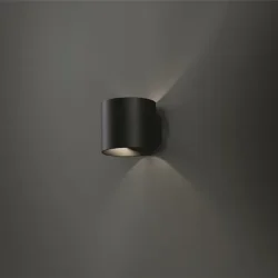 Настенный светильник (бра) Ронд / Rond G9х1 (Черный) C066WL-01B