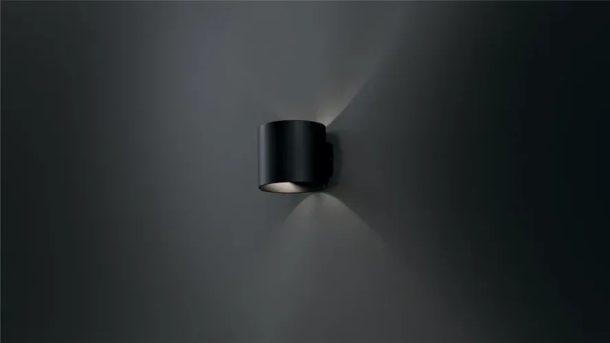 Настенный светильник (бра) Ронд / Rond G9х1 (Черный) C066WL-01B - фото 10