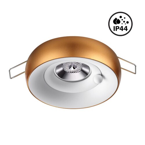 Светильник встраиваемый влагозащищенный «Novotech» 370800, серия: WATER (встраиваемый). Фото 1.