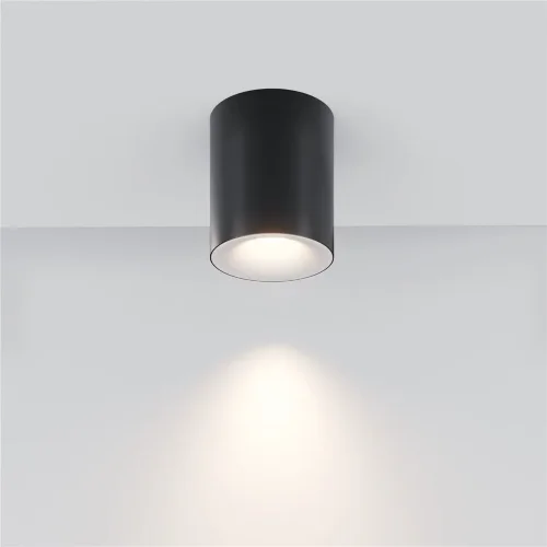 Потолочный светильник Spark GU10 10Вт (Черный) - фото 4