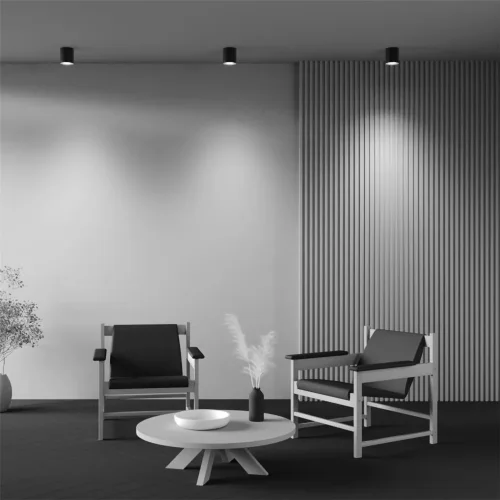 Потолочный светильник Spark GU10 10Вт (Черный) - фото 5