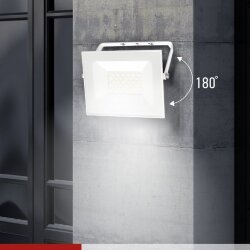 Прожектор светодиодный СДО-7 50Вт 230В 6500К IP65 белый IN HOME