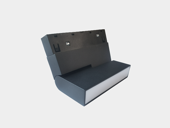 Светильник-книжка матовый, серия SY-LINK, Черный, 6Вт, IP20, Теплый белый (3000К), SY-LINK-FLMT-BL-6-WW. Фото 2