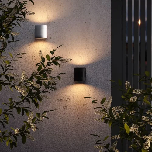 Настенный светильник (бра) Orbit 3000К 6Вт IP 54 (Черный) - фото 5