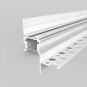 Алюминиевый профиль встраиваемый в гипсокартон 185 (2000x50x40 мм с рассеивателем) - фото I